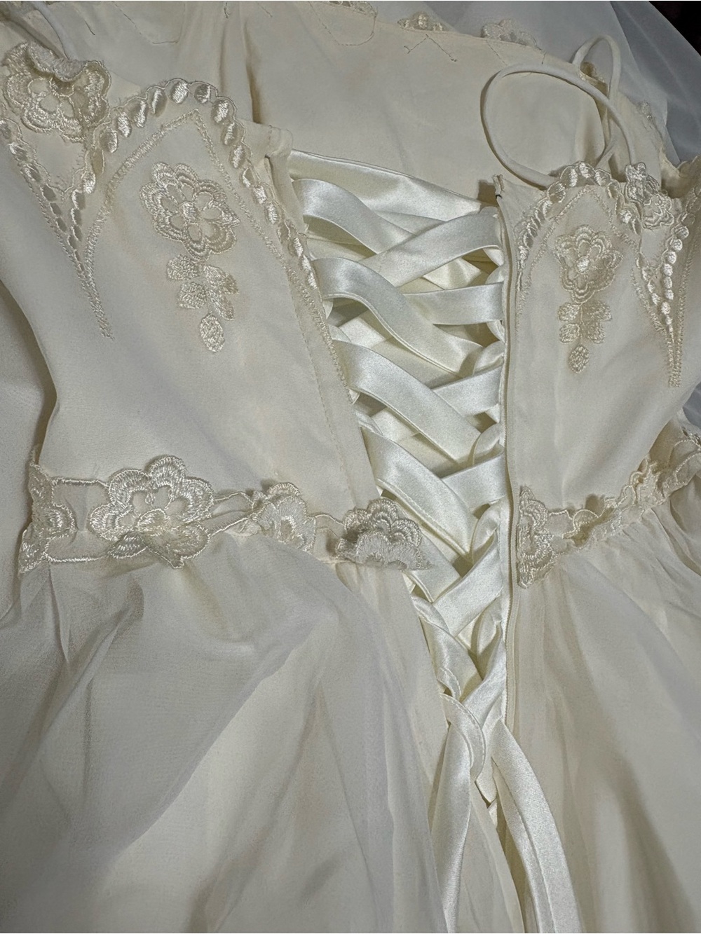 70s fairycore bridal gown